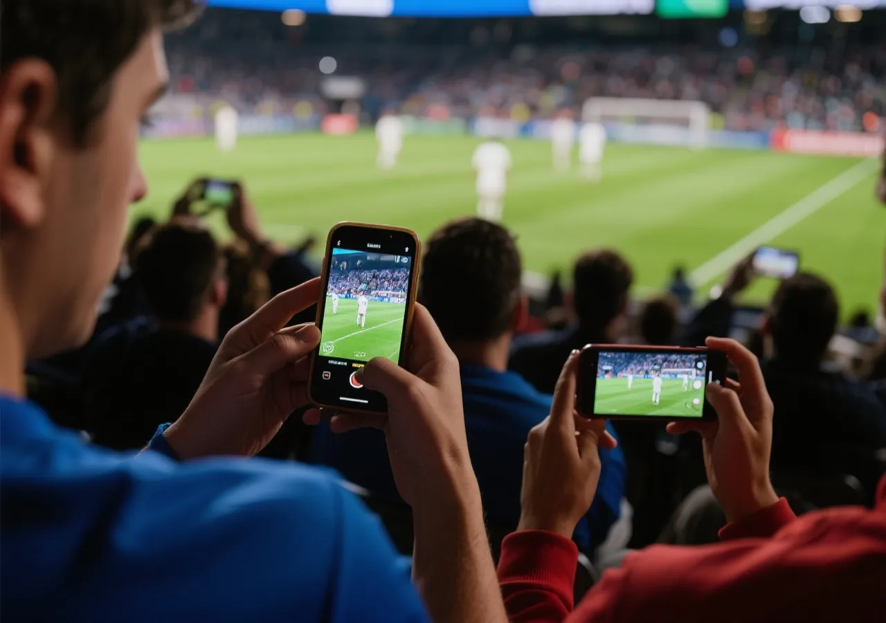 手机端观赛场景